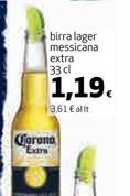 Offerta per Corona - Birra Lager Messicana Extra a 1,19€ in Ipercoop