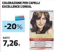 Offerta per L'Oreal - Colorazione Per Capelli Excellence a 7,26€ in Coop