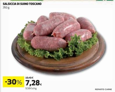 Offerta per  Salsiccia Di Suino Toscano  a 7,28€ in Coop