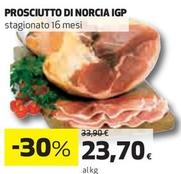 Offerta per Prosciutto Di Norcia IGP a 23,7€ in Coop