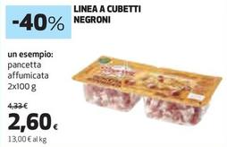 Offerta per Negroni - Linea A Cubetti a 2,6€ in Coop