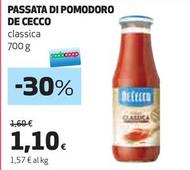 Offerta per De Cecco - Passata Di Pomodoro a 1,1€ in Coop