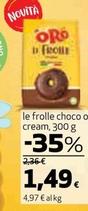 Offerta per Oro Saiwa - Le Frollè Choco O Cream a 1,49€ in Coop