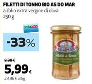 Offerta per Asdomar - Filetti Di Tonno Bio a 5,99€ in Coop