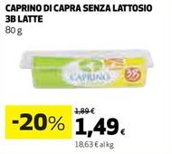 Offerta per 3b Latte - Caprino Di Capra Senza Lattosio a 1,49€ in Coop