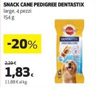 Offerta per Pedigree - Snack Cane Dentastix a 1,83€ in Coop