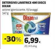 Offerta per Dixan - Detersivo Lavatrice 4In1 Discs a 6,99€ in Coop