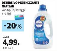 Offerta per Napisan - Detersivo + Igienizzante a 4,99€ in Coop