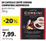 Offerta per Caffè Corsini - 50 Capsule Compatibili Nespresso a 7,99€ in Coop