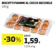 Offerta per Gecchele - Biscotti Fiamme Al Cocco a 1,59€ in Coop