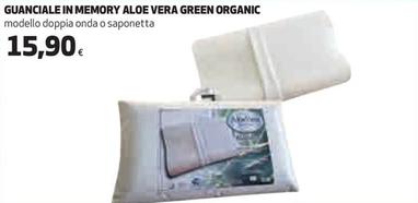 Offerta per Guanciale In Memory Aloe Vera Green Organic a 15,9€ in Coop