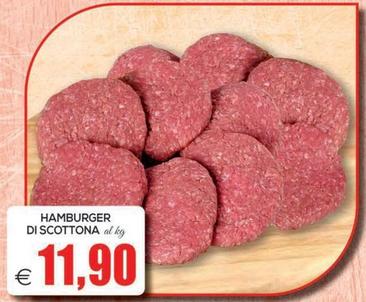 Offerta per Hamburger Di Scottona a 11,9€ in SuperOne
