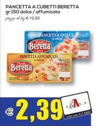 Offerta per Beretta - Pancetta A Cubetti a 2,39€ in SuperOne