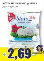 Offerta per Blanc - Mozzarella a 2,69€ in SuperOne