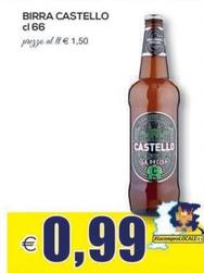 Offerta per Castello - Birra a 0,99€ in SuperOne