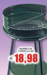 Offerta per Barbecue Tondo a 18,98€ in SuperOne