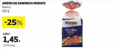 Offerta per Morato - American Sandwich a 1,45€ in Coop