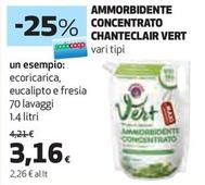 Offerta per Chanteclair - Ammorbidente Concentrato Vert a 3,16€ in Coop