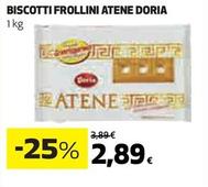 Offerta per Doria - Biscotti Frollini Atene a 2,89€ in Coop
