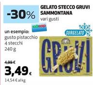 Offerta per Sammontana - Gelato Stecco Gruvi a 3,49€ in Coop