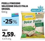 Offerta per Orogel - Piselli Finissimi Selezione Dolce Italia a 2,59€ in Coop