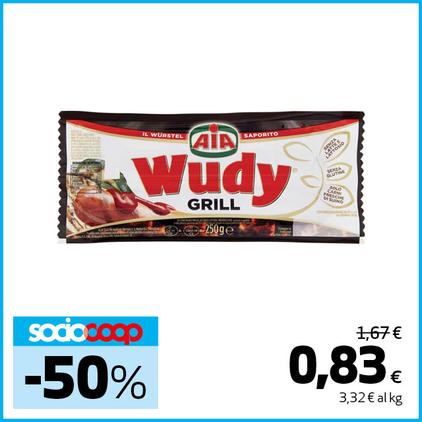 Offerta per WÜRSTEL WUDY GRILL AIA in Extracoop
