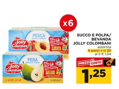 Offerta per Jolly Colombani - Succo E Polpa/Bevanda a 1,25€ in Alì e Alìper