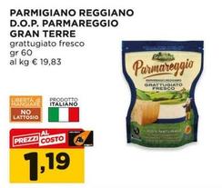 Offerta per Gran Terre - Parmigiano Reggiano D.O.P. Parmareggio  a 1,19€ in Alì e Alìper