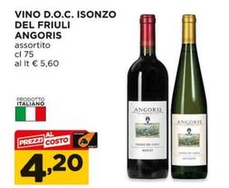 Offerta per Angoris - Vino D.O.C. Isonzo Del Friuli  a 4,2€ in Alì e Alìper
