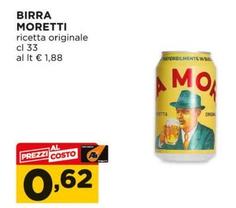 Offerta per Moretti - Birra a 0,62€ in Alì e Alìper
