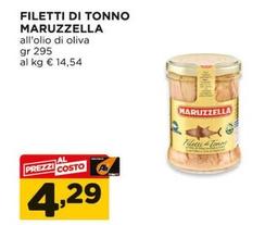 Offerta per Maruzzella - Filetti Di Tonno a 4,29€ in Alì e Alìper
