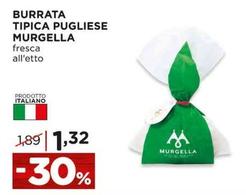 Offerta per Murgella - Burrata Tipica Pugliese a 1,32€ in Alì e Alìper