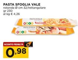 Offerta per Vale - Pasta Sfoglia a 0,98€ in Alì e Alìper