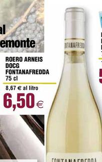 Offerta per Fontanafredda - Roero Arneis DOCG a 6,5€ in Ipercoop