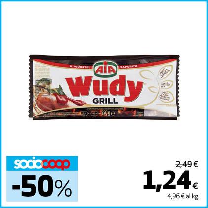 Offerta per WÜRSTEL WUDY GRILL AIA in Superstore Coop