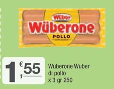 Offerta per Wuber - Wberone Di Pollo a 1,55€ in Crai