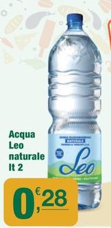 Offerta per Leo - Acqua Naturale a 0,28€ in Crai
