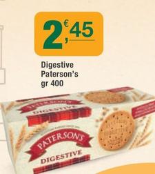Offerta per Paterson's - Digestive a 2,45€ in Crai