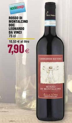 Offerta per Leonardo Da Vinci - Rosso Di Montalcino DOC a 7,9€ in Coop