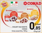 Offerta per Conad - Yogurt Due Bontà a 0,85€ in Spazio Conad