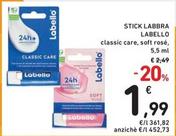 Offerta per Labello - Stick Labbra a 1,99€ in Spazio Conad