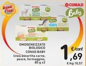 Offerta per Conad - Baby Omogeneizzato Biologico a 1,69€ in Spazio Conad