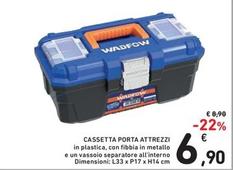 Offerta per Wadfow - Cassetta Porta Attrezzi a 6,9€ in Spazio Conad