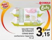Offerta per Conad - Baby Salviettine Detergenti a 3,15€ in Spazio Conad