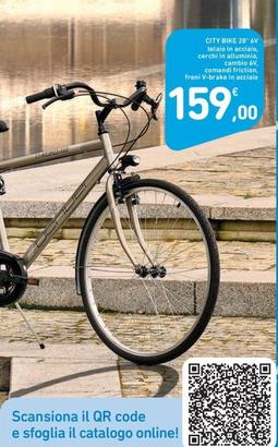 Offerta per City Bike 28" 6v a 159€ in Spazio Conad