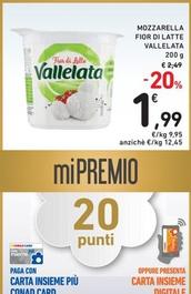 Offerta per Vallelata - Mozzarella Fior Di Latte a 1,99€ in Spazio Conad