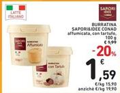 Offerta per Conad - Sapori & Idee Burratina a 1,59€ in Spazio Conad
