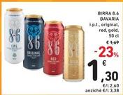 Offerta per Bavaria - Birra 8.6 a 1,3€ in Spazio Conad