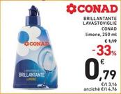 Offerta per Conad - Brillantante Lavastoviglie a 0,79€ in Spazio Conad