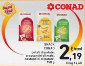 Offerta per Conad - Snack a 2,19€ in Spazio Conad
